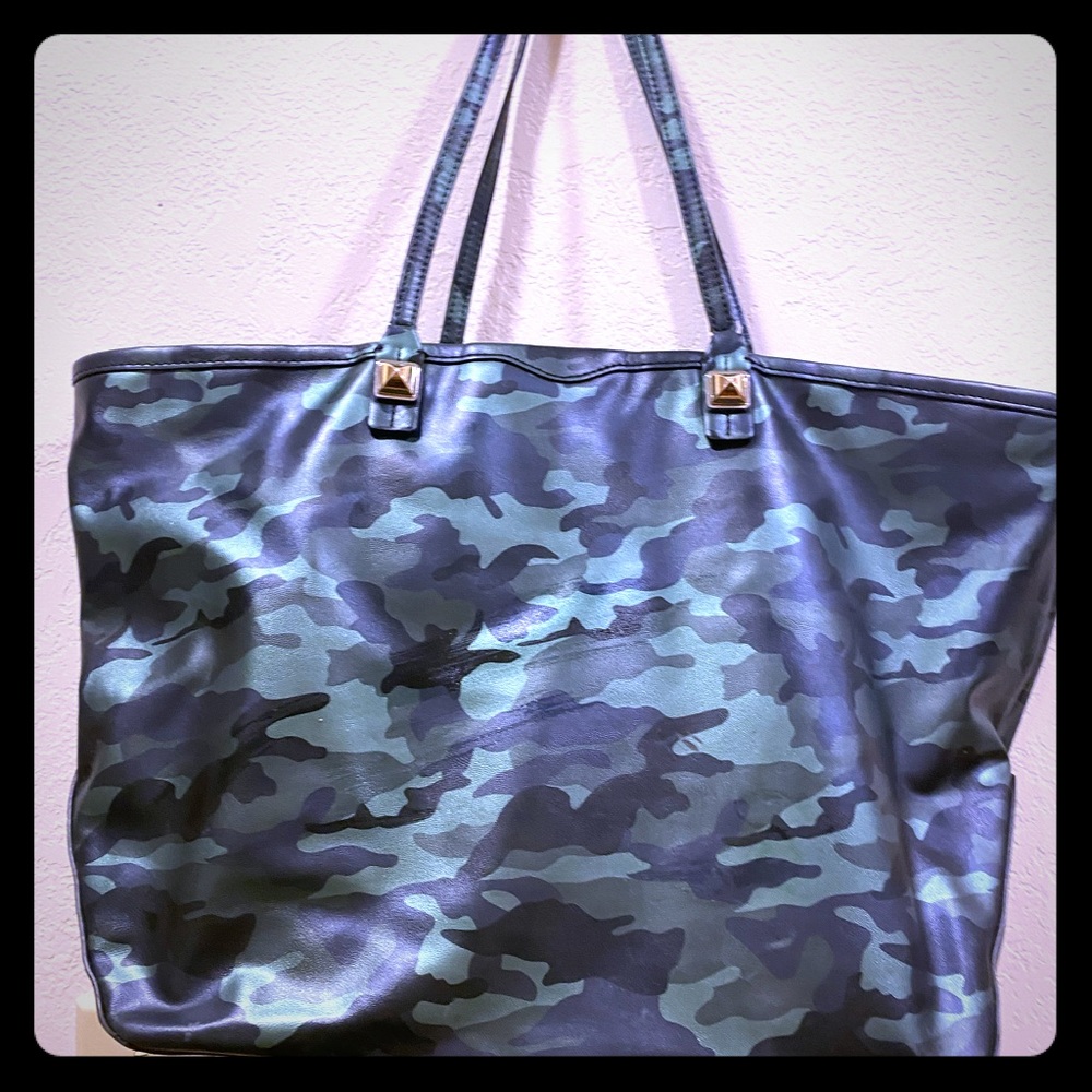 Camouflage Rebecca Minkoff tote